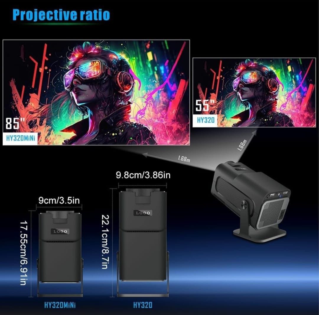 H320 Smart Portable Projector