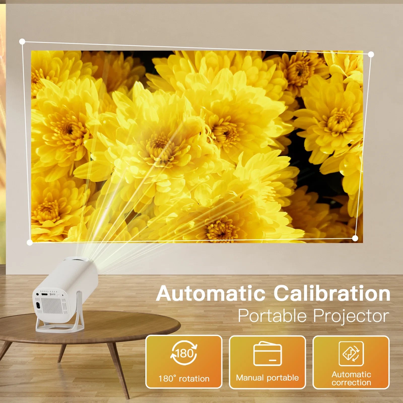 S40 HD Smart Portable Projector