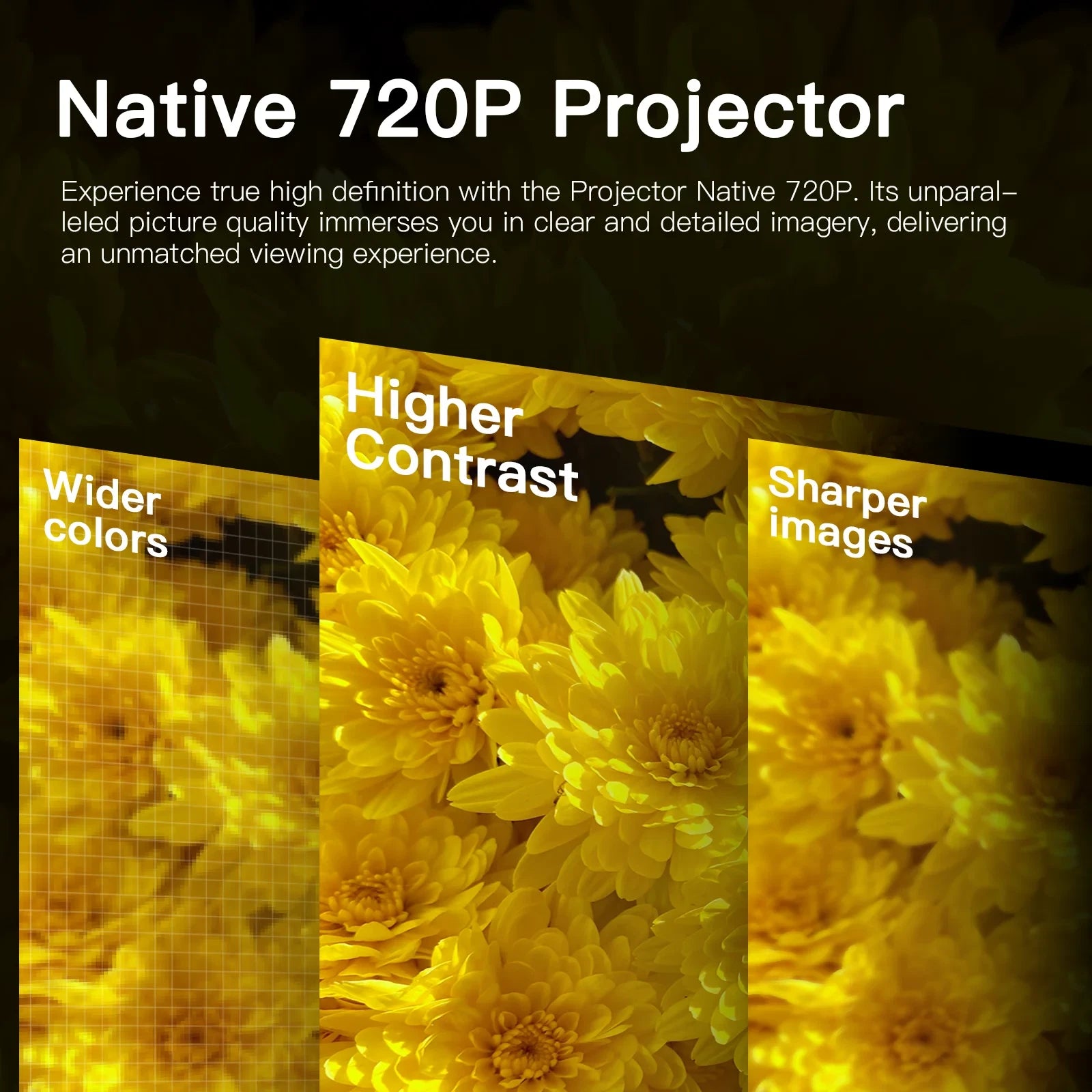 S40 HD Smart Portable Projector